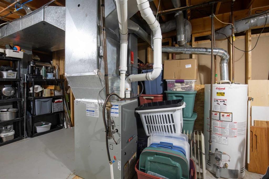 4708 55 Street, Killam, AB - Indoor Photo Showing Basement