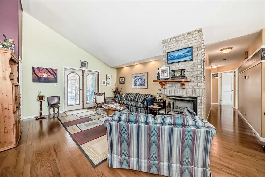 5205 55St., Rimbey, AB - Indoor With Fireplace