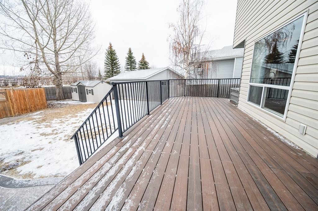 75 Doherty Close, Red Deer, AB - Outdoor With Deck Patio Veranda With Exterior