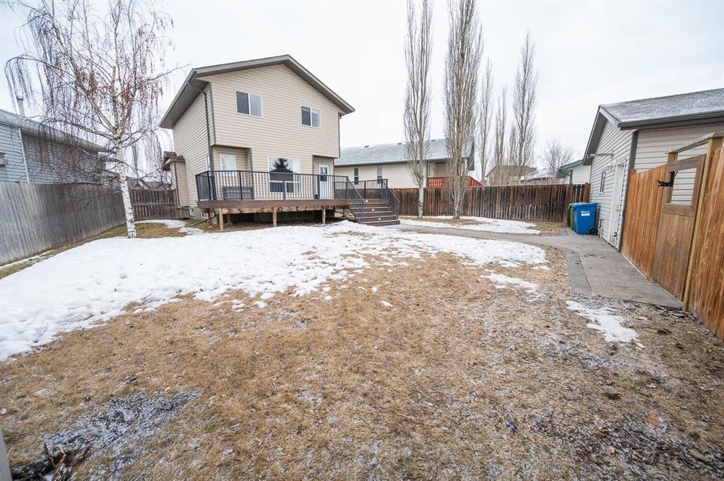 75 Doherty Close, Red Deer, AB - Outdoor With Deck Patio Veranda With Exterior