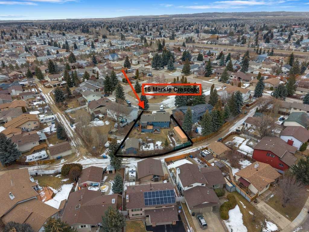 16 Markle Crescent, Red Deer, AB - Outdoor With View