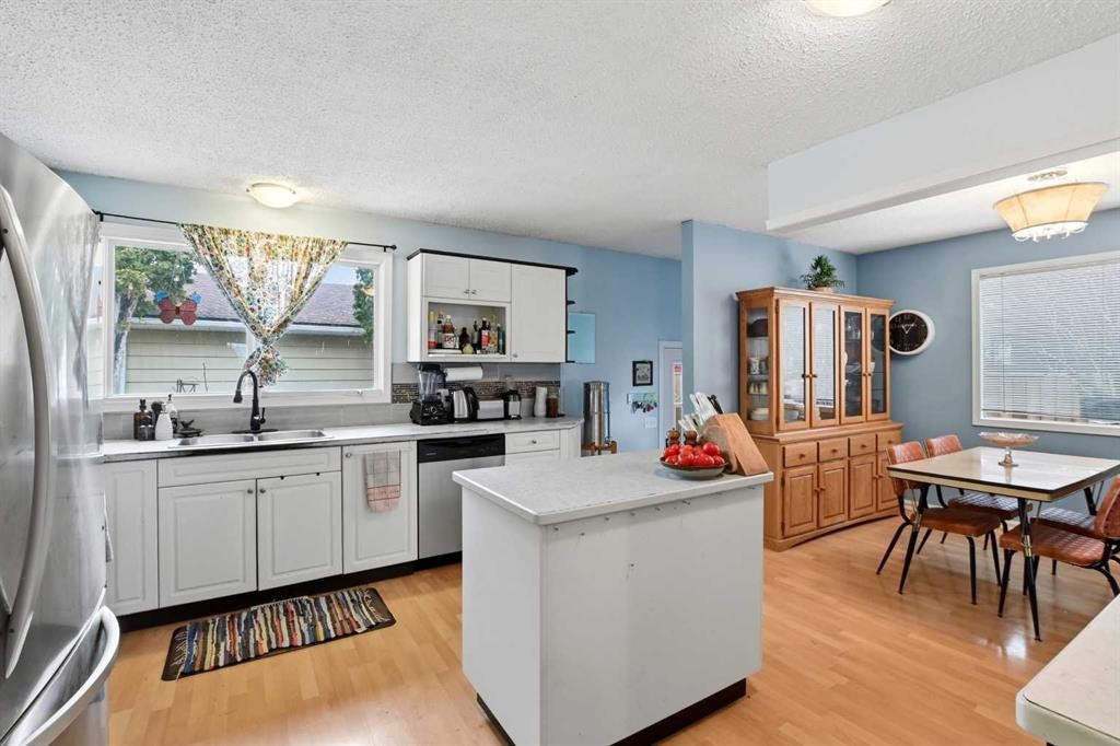 39 Norris Close, Red Deer, AB - Indoor Photo Showing Kitchen With Double Sink