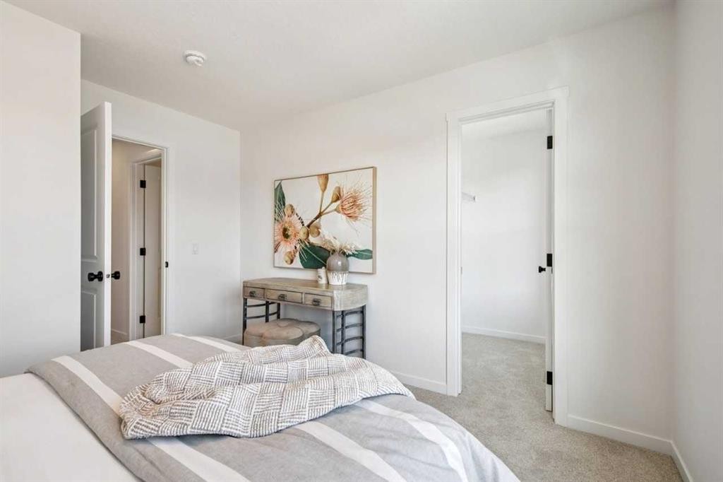 98 Creekstone Place Sw, Calgary, AB - Indoor Photo Showing Bedroom