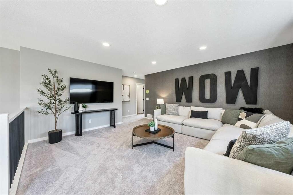 56 Osprey Hill Place Sw, Calgary, AB - Indoor Photo Showing Living Room