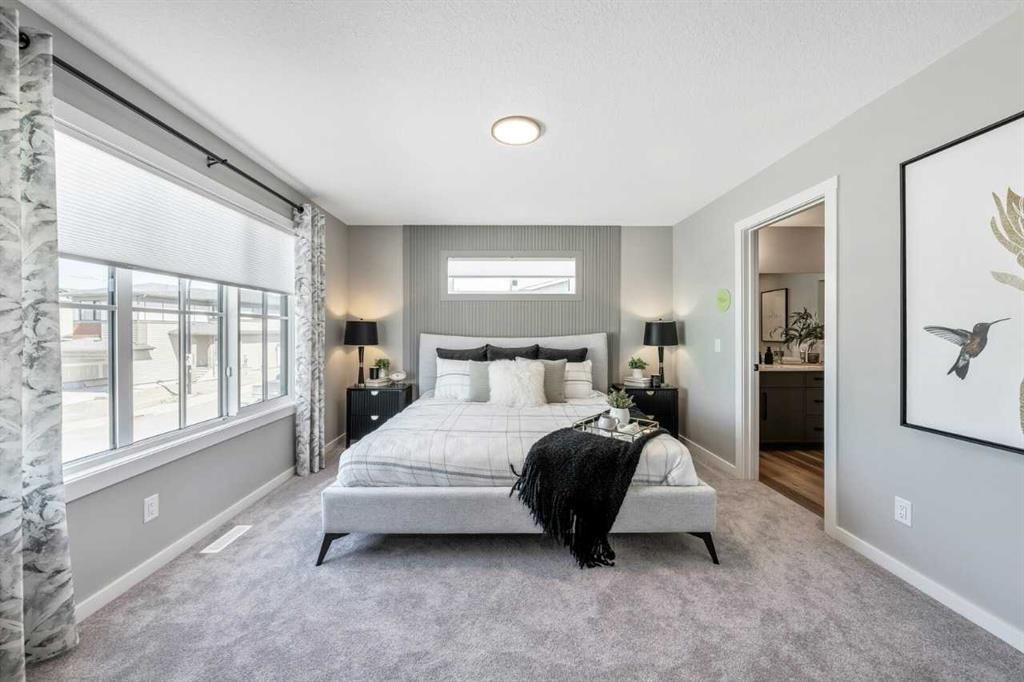 56 Osprey Hill Place Sw, Calgary, AB - Indoor Photo Showing Bedroom