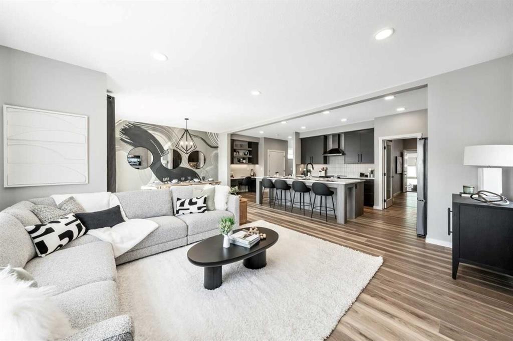 56 Osprey Hill Place Sw, Calgary, AB - Indoor Photo Showing Living Room