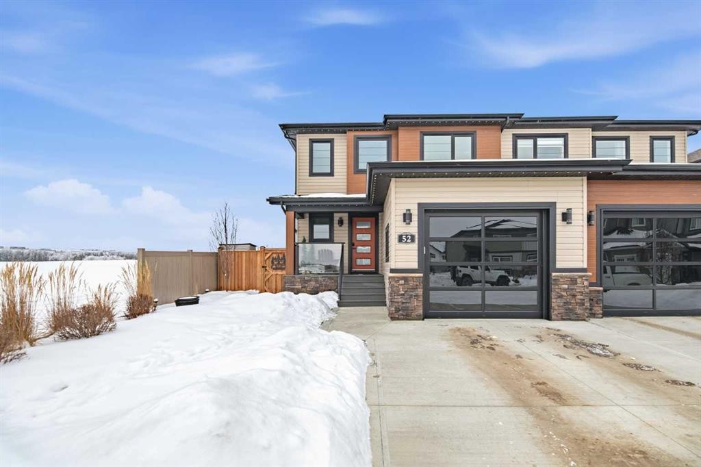 52 Iron Gate Boulevard, Sylvan Lake, AB - Outdoor With Facade