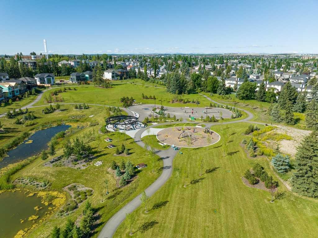 9 Shawnee Passage Sw, Calgary, AB - Outdoor With View