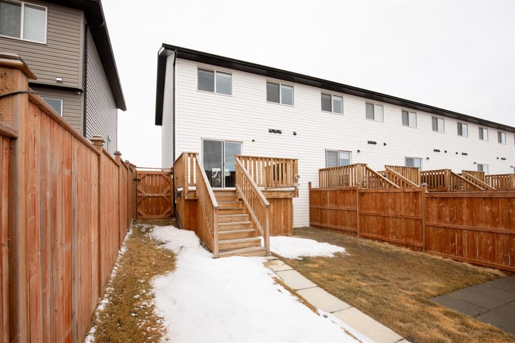 178 Ava Crescent, Blackfalds, AB - Outdoor With Deck Patio Veranda With Exterior