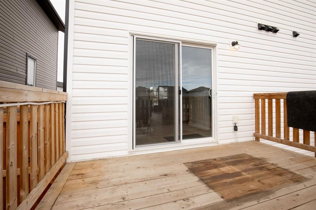 178 Ava Crescent, Blackfalds, AB - Outdoor With Deck Patio Veranda With Exterior