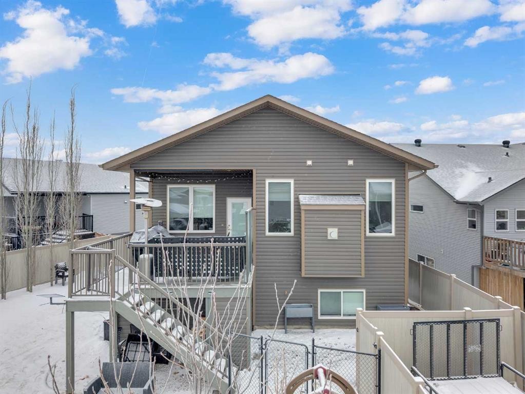 94 Mackenzie Crescent, Lacombe, AB - Outdoor With Deck Patio Veranda