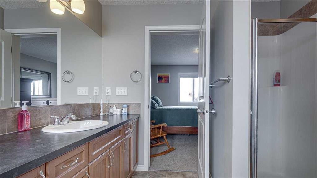 148 Valley Crescent, Blackfalds, AB - Indoor Photo Showing Bathroom