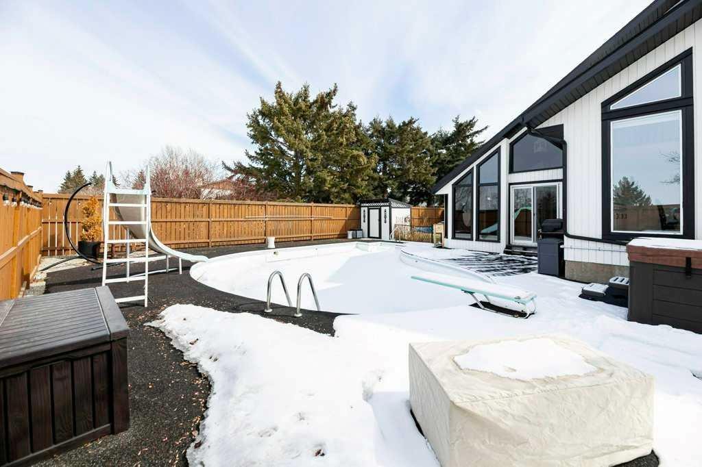 14 Warwick Drive, Red Deer, AB - Outdoor With Deck Patio Veranda