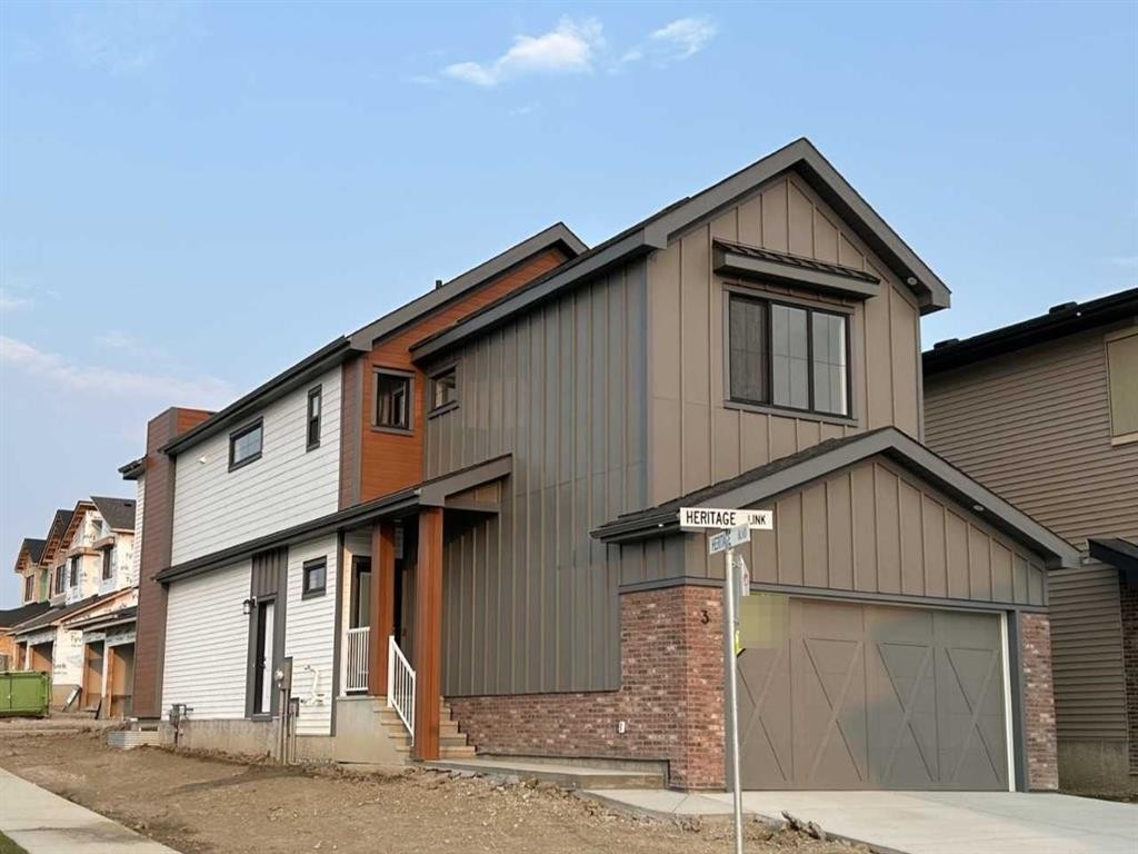 3 Heritage Link, Cochrane, AB - Outdoor With Exterior