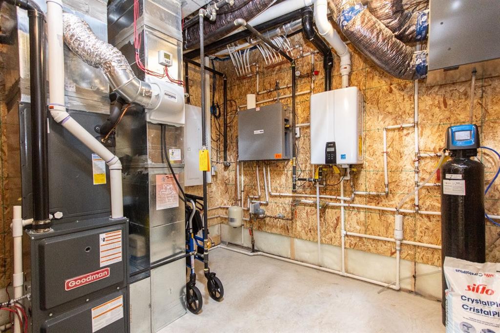 224 Emerald Drive, Red Deer, AB - Indoor Photo Showing Basement