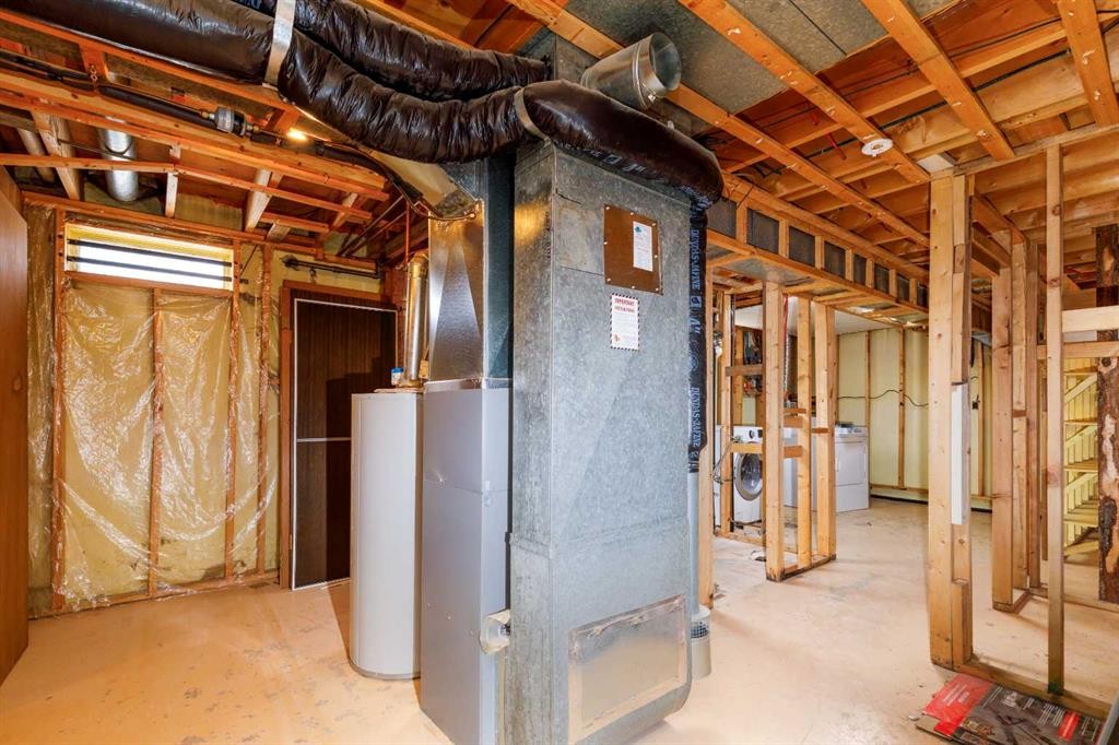 47 Olsen Street, Red Deer, AB - Indoor Photo Showing Basement
