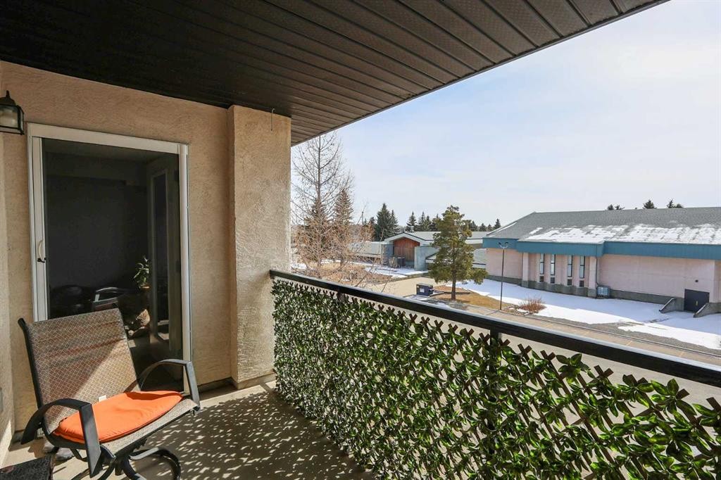 312-80A Kelloway Crescent, Red Deer, AB - Outdoor With Deck Patio Veranda With Exterior