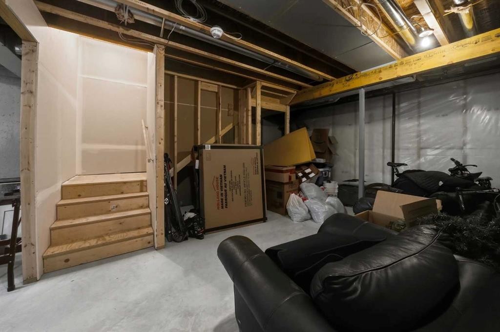 71 Palmer Circle, Blackfalds, AB - Indoor Photo Showing Basement