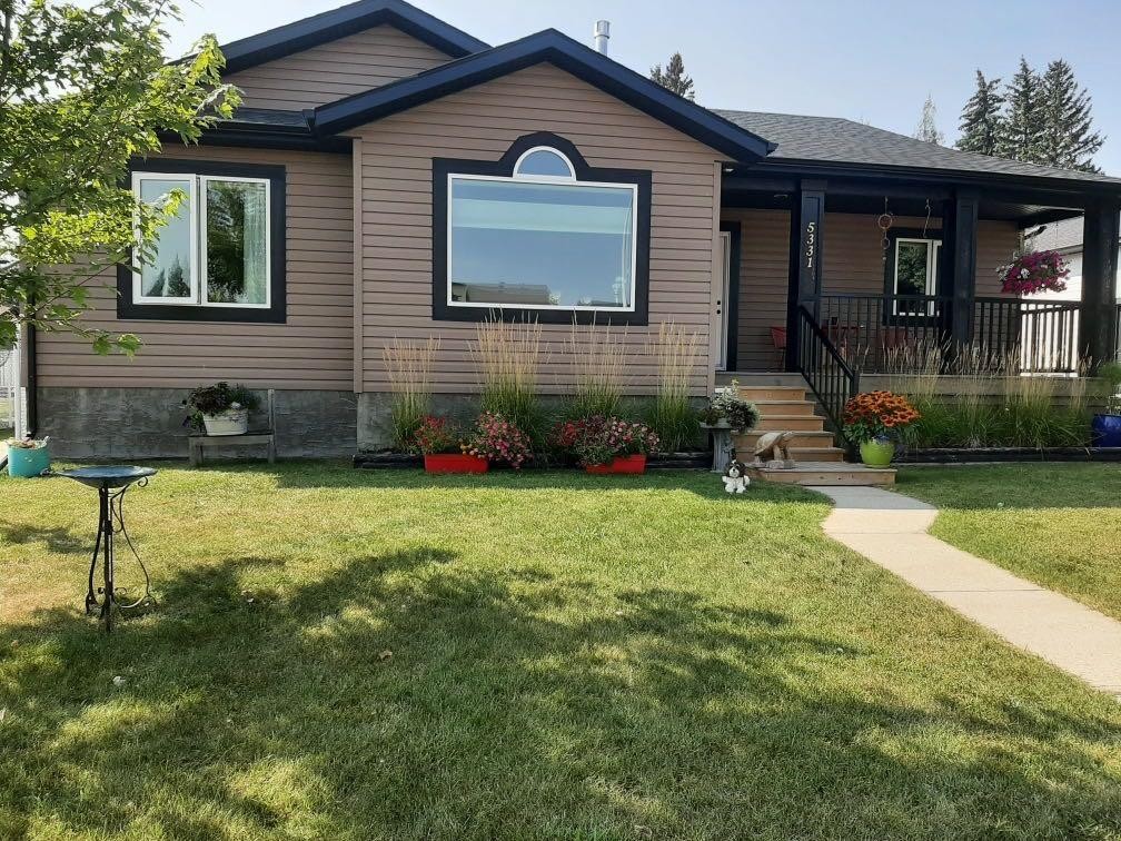 5331 55 Avenue, Bashaw, AB - Outdoor With Deck Patio Veranda