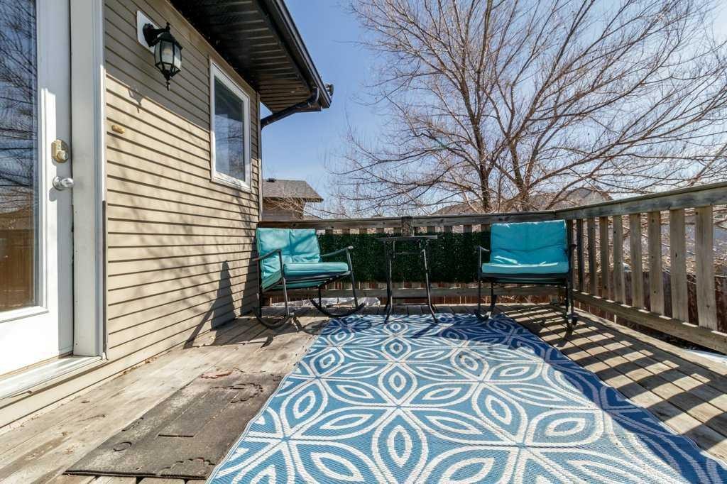 12 Hansen Close, Sylvan Lake, AB - Outdoor With Deck Patio Veranda