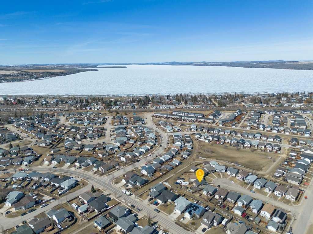 12 Hansen Close, Sylvan Lake, AB - Outdoor With Body Of Water With View