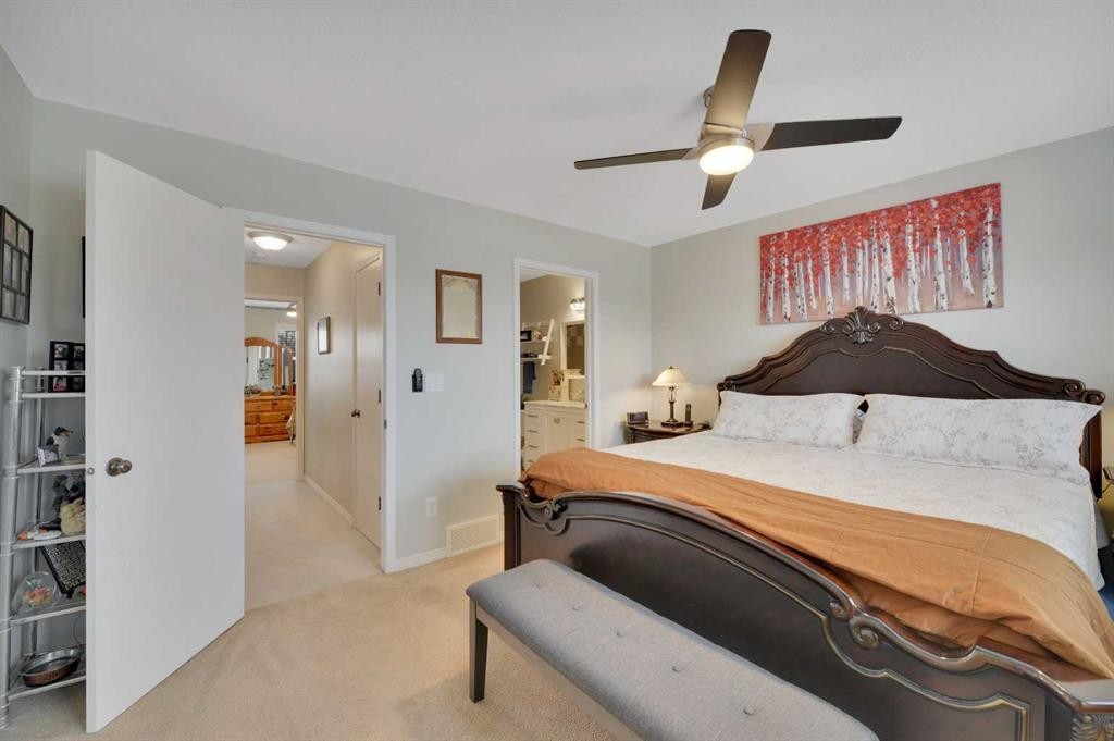 47 Abel Close, Red Deer, AB - Indoor Photo Showing Bedroom