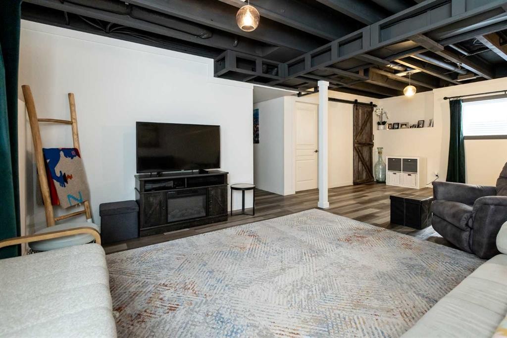 67 Bowman Circle, Sylvan Lake, AB - Indoor Photo Showing Basement