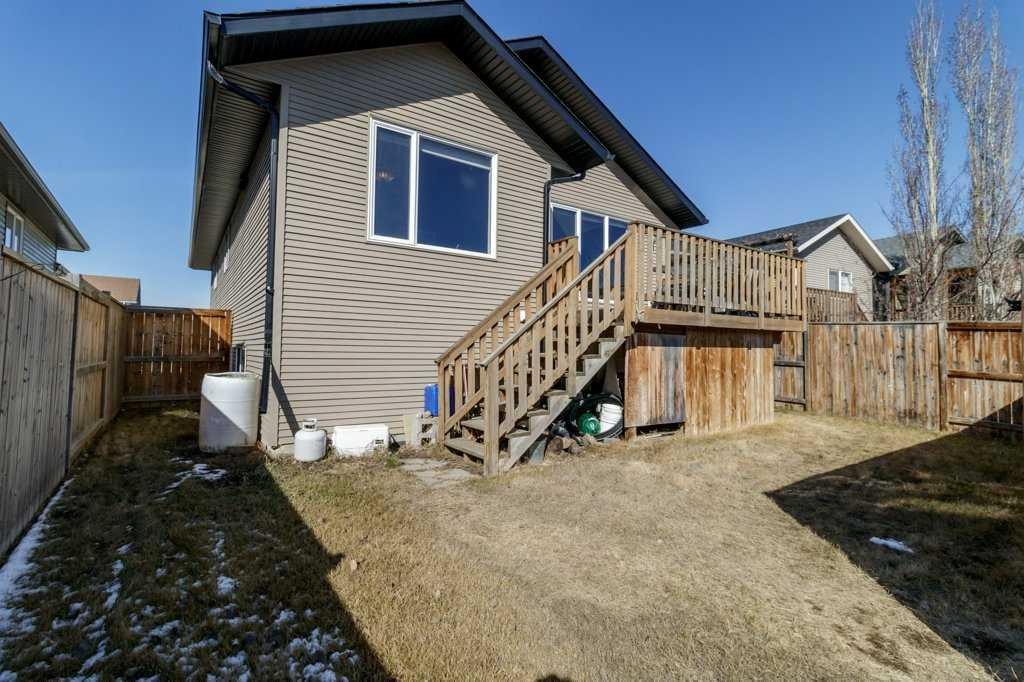9 Cedar Crescent, Blackfalds, AB - Outdoor With Deck Patio Veranda With Exterior