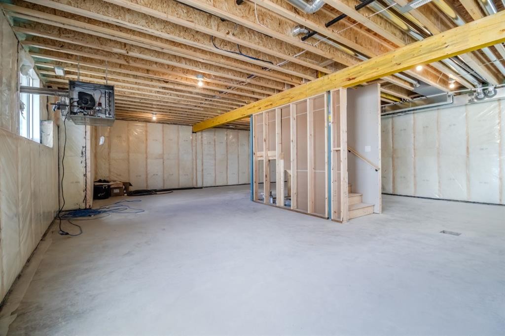 2 Aura Drive, Blackfalds, AB - Indoor Photo Showing Basement