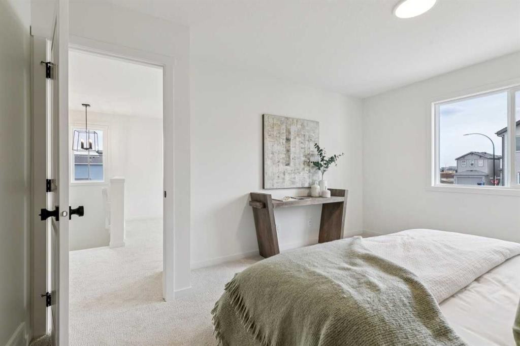 65 Bartlett Way Se, Calgary, AB - Indoor Photo Showing Bedroom