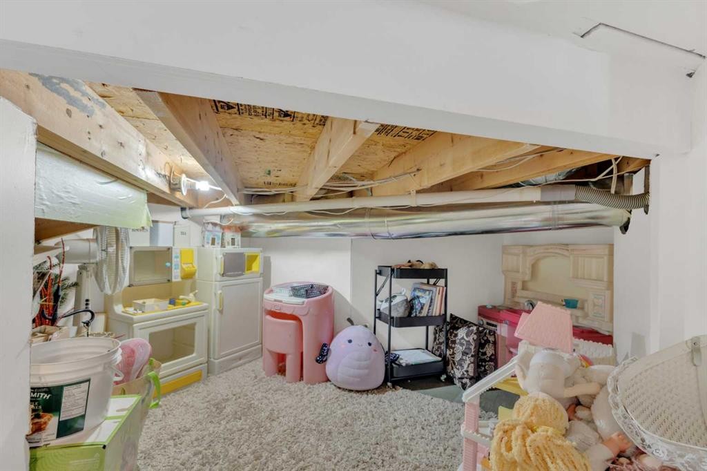 120 Devilder Avenue, Trochu, AB - Indoor Photo Showing Basement