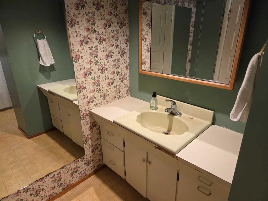 5221 49 Street, Castor, AB - Indoor Photo Showing Bathroom