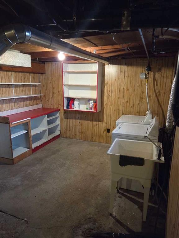 5221 49 Street, Castor, AB - Indoor Photo Showing Basement