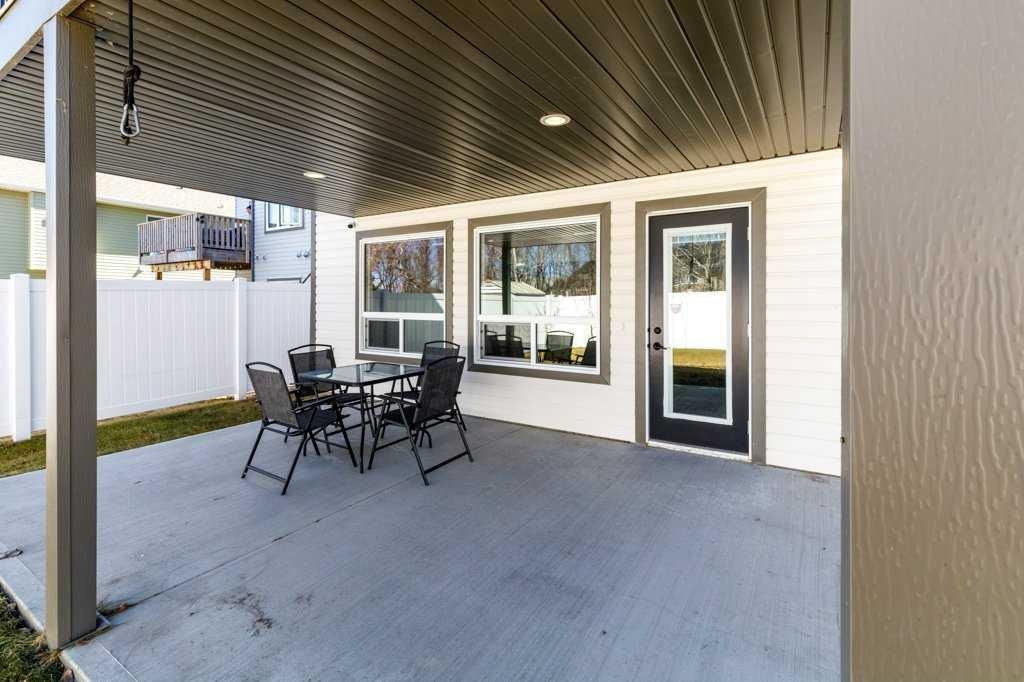 23 Cole Way, Sylvan Lake, AB - Outdoor With Deck Patio Veranda With Exterior