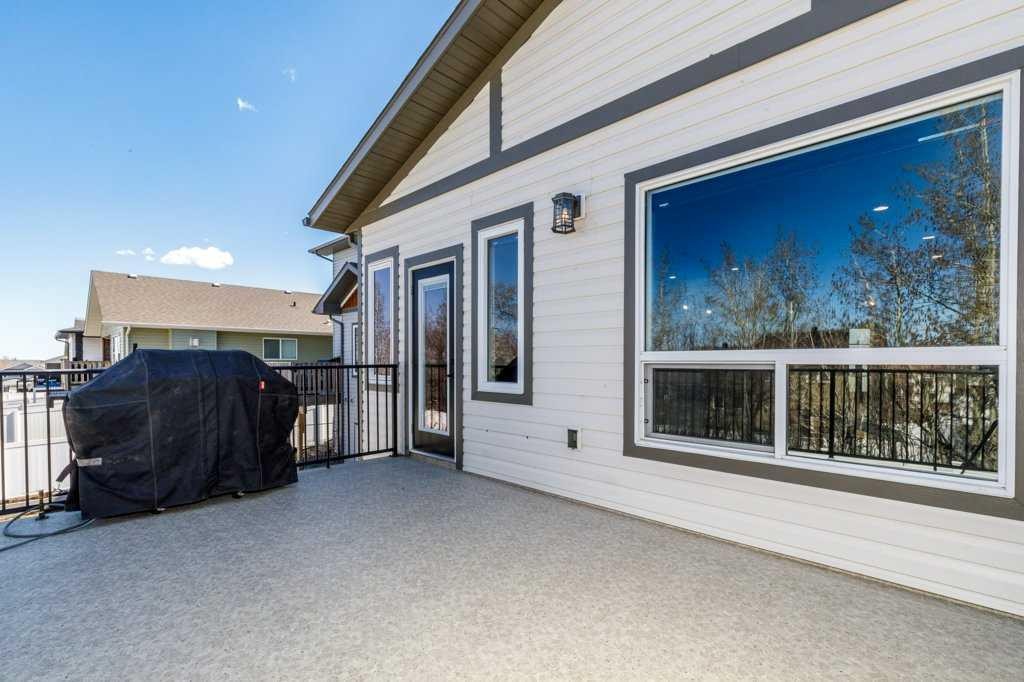 23 Cole Way, Sylvan Lake, AB - Outdoor With Deck Patio Veranda With Exterior