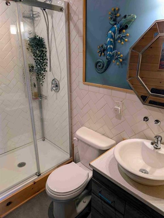 410 5 St E, Winfield, AB - Indoor Photo Showing Bathroom