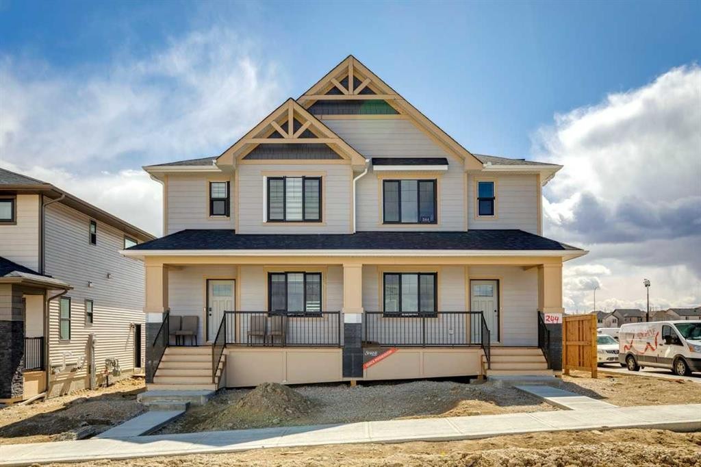 244 Drystone Walk Nw, Calgary, AB - Outdoor With Deck Patio Veranda With Facade