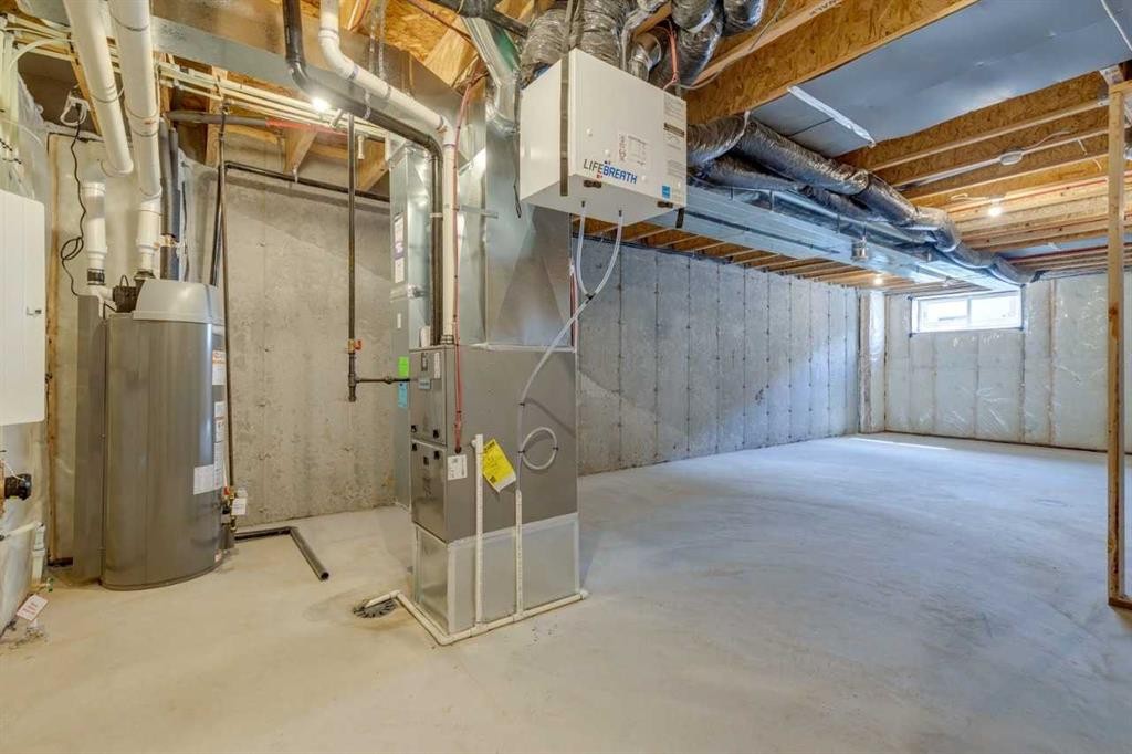 244 Drystone Walk Nw, Calgary, AB - Indoor Photo Showing Basement