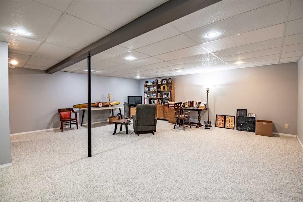 9 Rutherford Place, Red Deer, AB - Indoor Photo Showing Basement