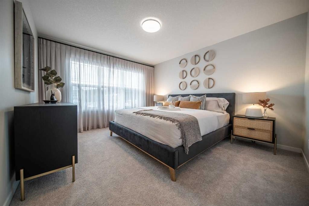 54 Creekview Avenue, Calgary, AB - Indoor Photo Showing Bedroom