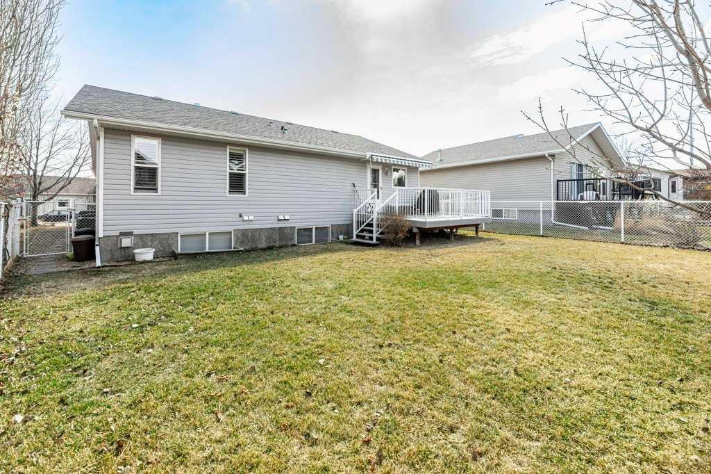 75 Langford Crescent, Red Deer, AB - Outdoor With Deck Patio Veranda