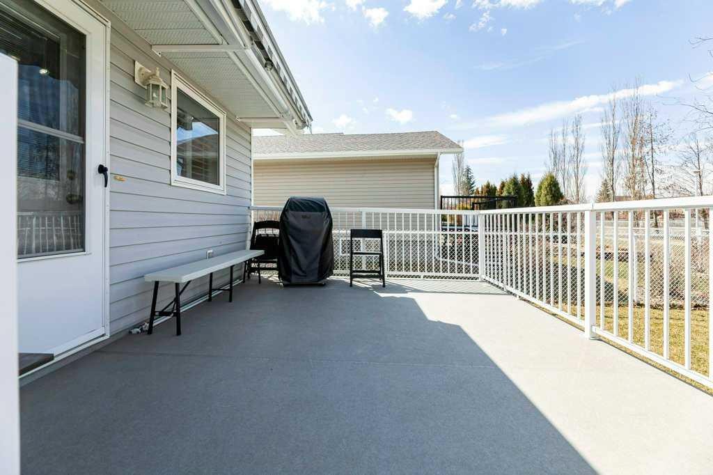 75 Langford Crescent, Red Deer, AB - Outdoor With Deck Patio Veranda With Exterior