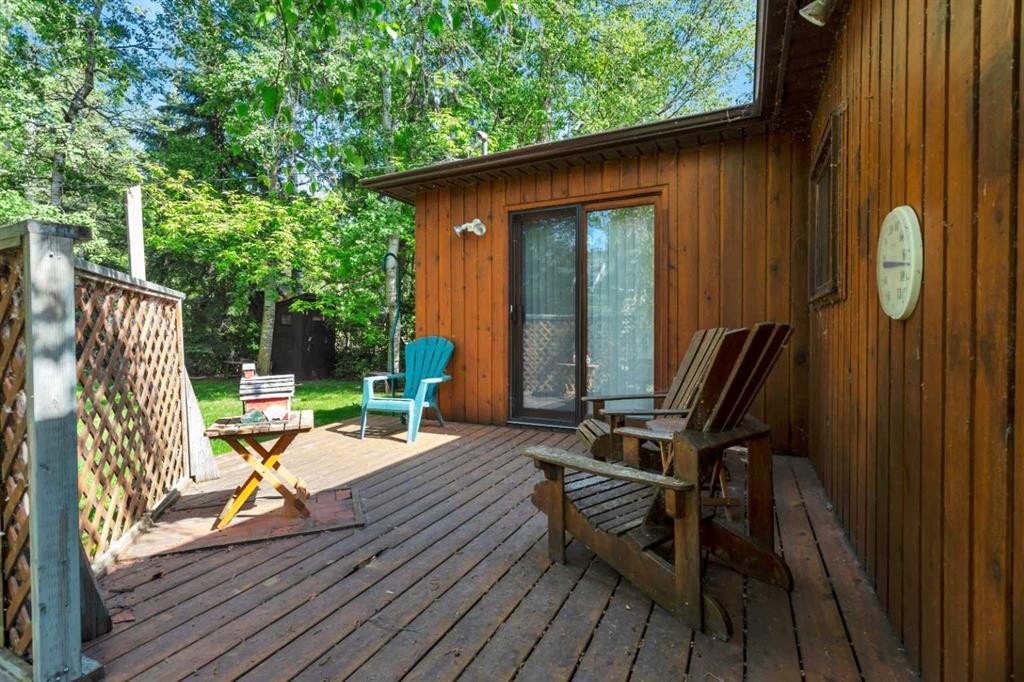 133 Birchcliff Road, Birchcliff, AB - Outdoor With Deck Patio Veranda With Exterior