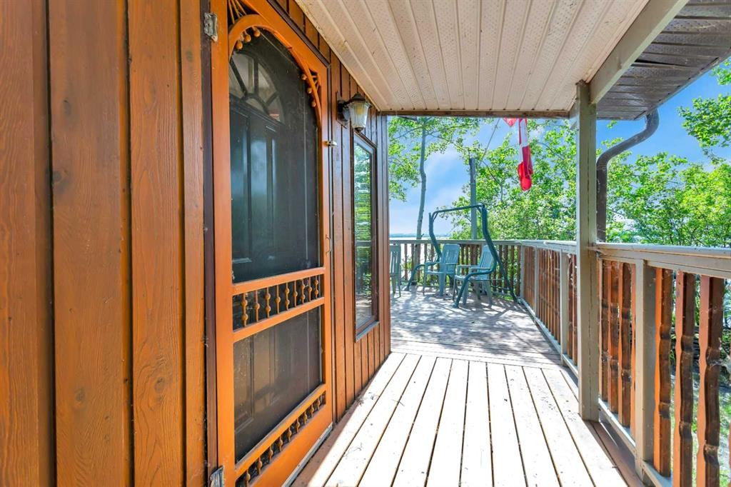 133 Birchcliff Road, Birchcliff, AB - Outdoor With Deck Patio Veranda With Exterior