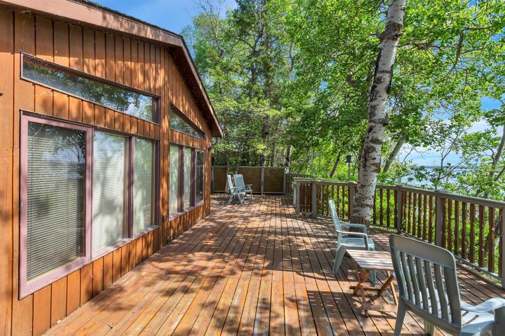 133 Birchcliff Road, Birchcliff, AB - Outdoor With Deck Patio Veranda With Exterior