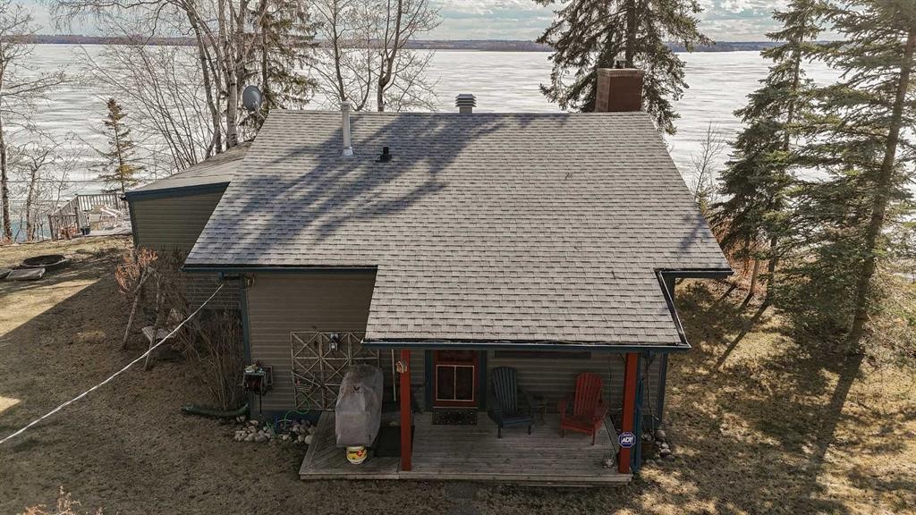 361 Birchcliff Road, Birchcliff, AB - Outdoor With Body Of Water With Deck Patio Veranda