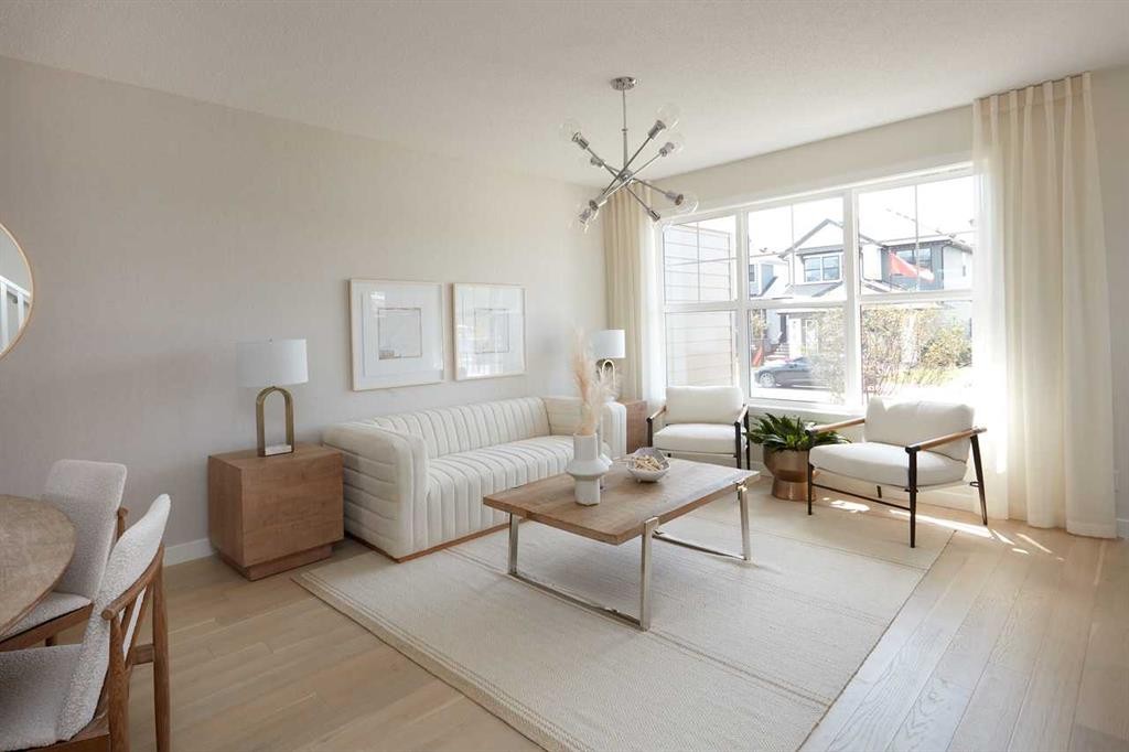 80 Emberside Grove, Cochrane, AB - Indoor Photo Showing Living Room