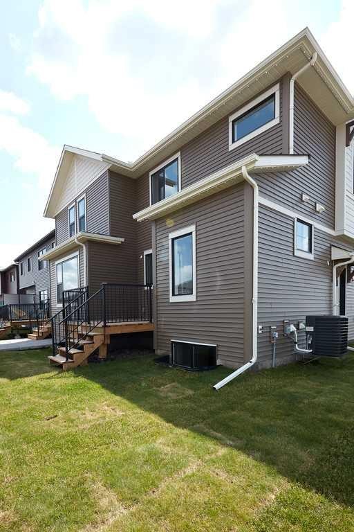 80 Emberside Grove, Cochrane, AB - Outdoor With Deck Patio Veranda