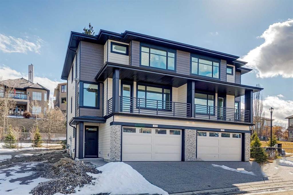 413 Shawnee Terrace Sw, Calgary, AB - Outdoor With Balcony With Facade