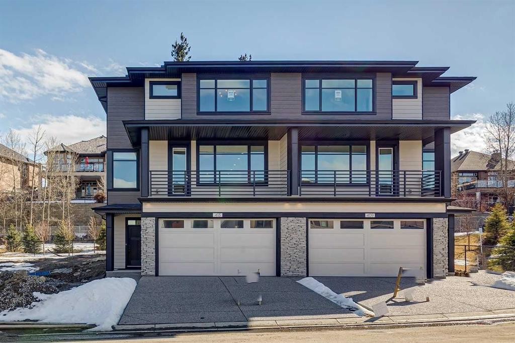 413 Shawnee Terrace Sw, Calgary, AB - Outdoor With Balcony With Facade